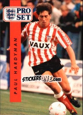 Figurina Paul Hardyman - English Football 1990-1991 n. 218 - Pro Set