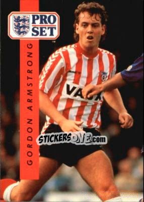 Cromo Gordon Armstrong - English Football 1990-1991 n. 219 - Pro Set