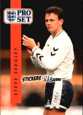 Sticker Steve Sedgley - English Football 1990-1991 - Pro Set