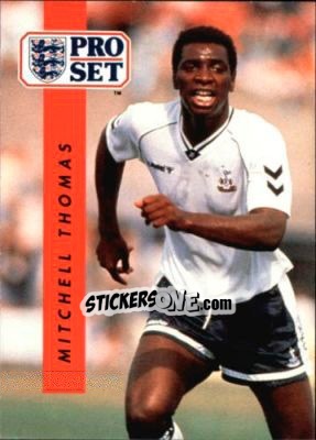 Sticker Mitchell Thomas - English Football 1990-1991 - Pro Set
