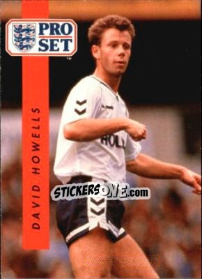 Sticker David Howells - English Football 1990-1991 - Pro Set