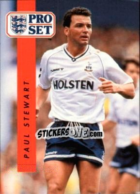 Sticker Paul Stewart - English Football 1990-1991 - Pro Set