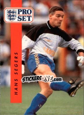 Sticker Hans Segers - English Football 1990-1991 - Pro Set