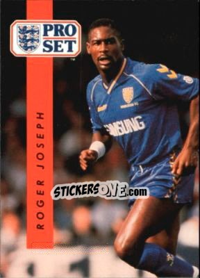 Sticker Roger Joseph - English Football 1990-1991 n. 242 - Pro Set