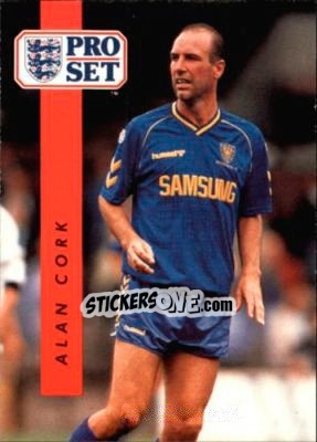 Sticker Alan Cork - English Football 1990-1991 - Pro Set