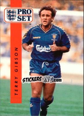 Sticker Terry Gibson - English Football 1990-1991 - Pro Set