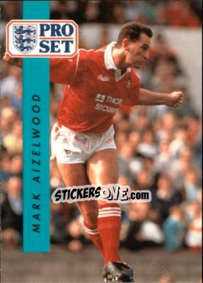Sticker Mark Aizlewood - English Football 1990-1991 - Pro Set