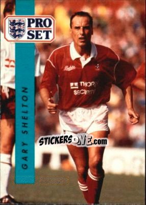 Sticker Gary Shelton - English Football 1990-1991 - Pro Set