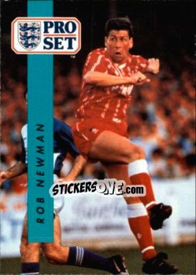 Figurina Rob Newman - English Football 1990-1991 n. 257 - Pro Set