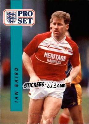 Sticker Ian Baird - English Football 1990-1991 - Pro Set