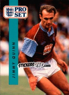 Sticker Jimmy Quinn - English Football 1990-1991 - Pro Set