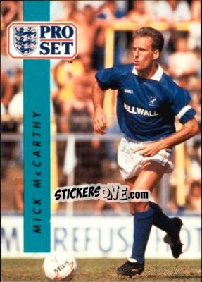 Cromo Mick McCarthy - English Football 1990-1991 - Pro Set