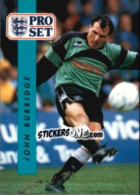 Sticker John Burridge - English Football 1990-1991 - Pro Set