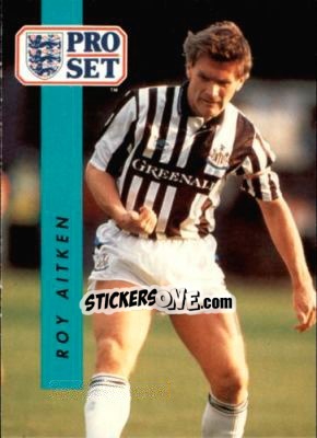 Sticker Roy Aitken - English Football 1990-1991 n. 274 - Pro Set