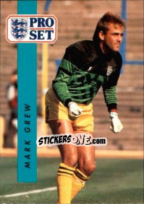 Sticker Mark Grew - English Football 1990-1991 - Pro Set