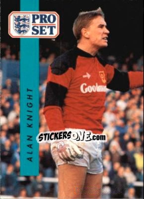 Sticker Alan Knight - English Football 1990-1991 n. 287 - Pro Set