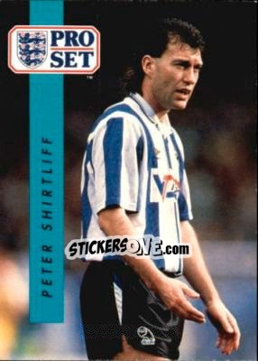Sticker Peter Shirtliff - English Football 1990-1991 - Pro Set