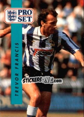 Sticker Trevor Francis - English Football 1990-1991 n. 291 - Pro Set