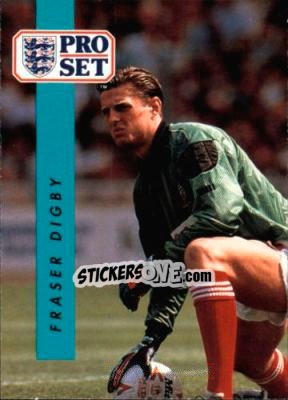 Cromo Fraser Digby - English Football 1990-1991 - Pro Set