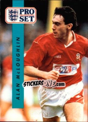 Sticker Alan McLoughlin - English Football 1990-1991 n. 294 - Pro Set