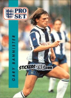 Sticker Gary Bannister - English Football 1990-1991 n. 295 - Pro Set