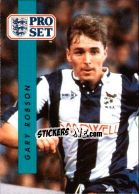 Sticker Gary Robson - English Football 1990-1991 - Pro Set