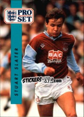 Cromo Stuart Slater - English Football 1990-1991 - Pro Set