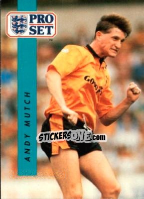 Sticker Andy Mutch - English Football 1990-1991 n. 304 - Pro Set