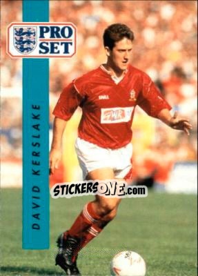 Sticker David Kerslake - English Football 1990-1991 - Pro Set