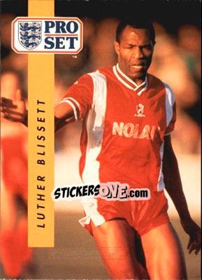 Cromo Luther Blissett - English Football 1990-1991 n. 306 - Pro Set