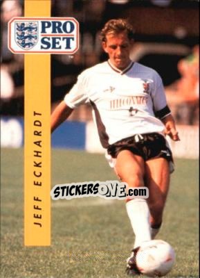 Cromo Jeff Eckhardt - English Football 1990-1991 - Pro Set