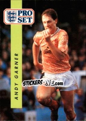 Sticker Andy Garner - English Football 1990-1991 - Pro Set