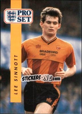 Sticker Lee Sinnott - English Football 1990-1991 n. 313 - Pro Set