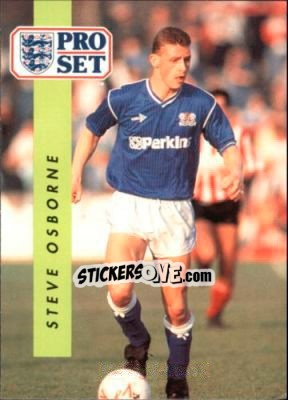 Sticker Steve Osborne - English Football 1990-1991 n. 314 - Pro Set