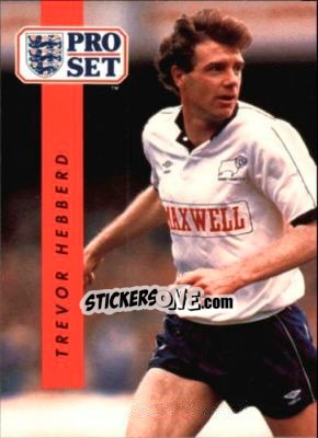 Sticker Trevor Hebberd - English Football 1990-1991 - Pro Set