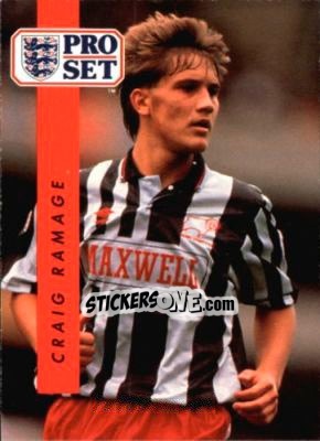 Sticker Craig Ramage - English Football 1990-1991 - Pro Set
