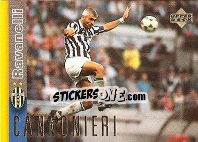 Sticker Fabrizio Ravanelli - Juventus 1997-1998 - Upper Deck