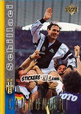Sticker Salvatore Schillaci - Juventus 1997-1998 n. 6 - Upper Deck