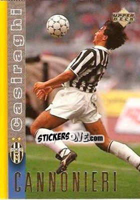 Sticker Pierluigi Casiraghi - Juventus 1997-1998 n. 8 - Upper Deck