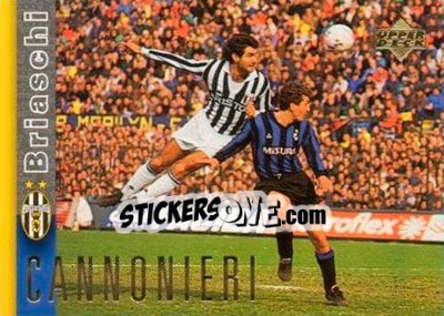 Sticker Massimo Briaschi - Juventus 1997-1998 - Upper Deck