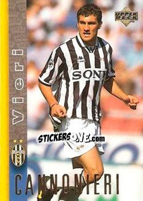 Sticker Christian Vieri - Juventus 1997-1998 - Upper Deck