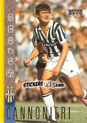 Sticker Aldo Serena - Juventus 1997-1998 - Upper Deck