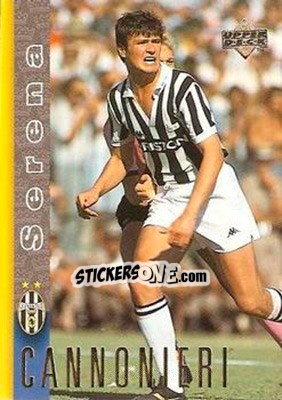 Sticker Aldo Serena - Juventus 1997-1998 n. 14 - Upper Deck