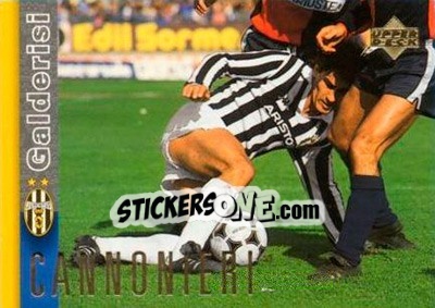 Sticker Giuseppe Galderisi - Juventus 1997-1998 n. 15 - Upper Deck