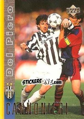 Sticker Alessandro Del Piero - Juventus 1997-1998 n. 18 - Upper Deck