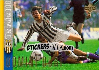 Sticker Marco Tardelli - Juventus 1997-1998 - Upper Deck