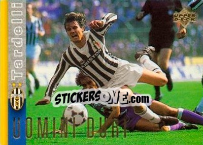 Sticker Marco Tardelli - Juventus 1997-1998 n. 19 - Upper Deck