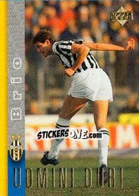 Sticker Sergio Brio - Juventus 1997-1998 - Upper Deck