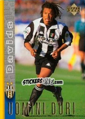 Sticker Edgar Davids - Juventus 1997-1998 - Upper Deck