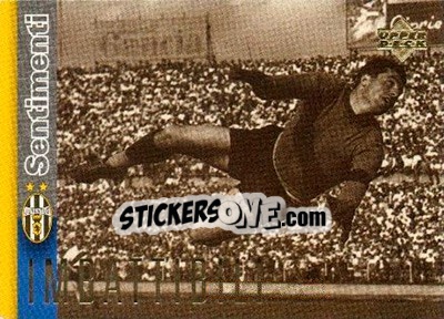 Sticker Lucidio Sentimenti IV - Juventus 1997-1998 - Upper Deck